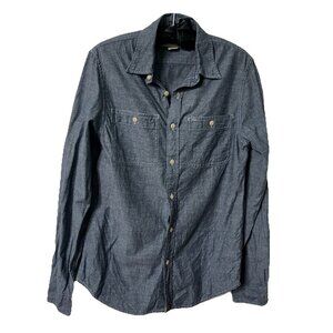Ralph Lauren Denim & Supply Shirt Womens S Cotton Chambray Western Button Up